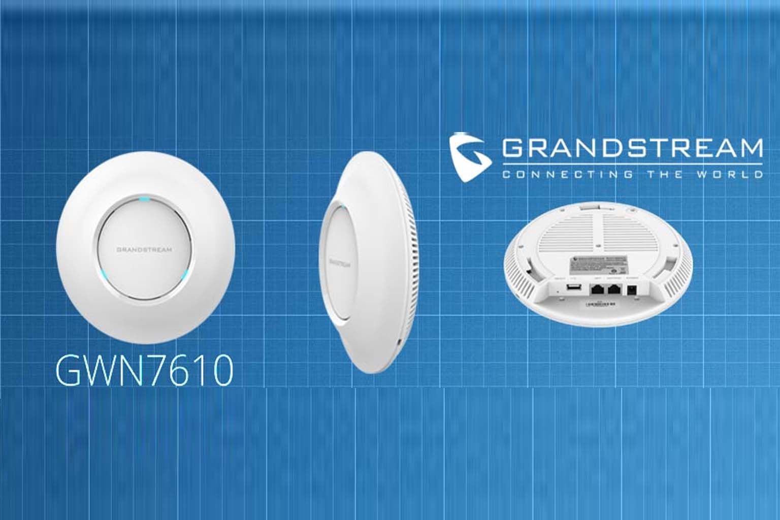 Grandstream GWN access points in enterprise network rack